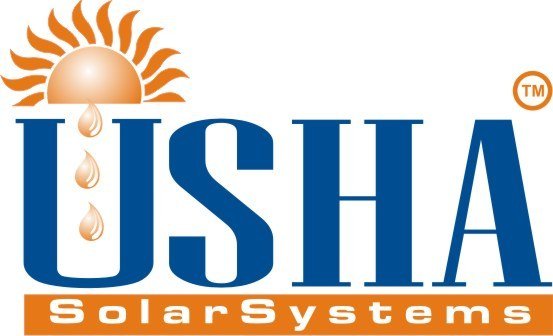 usha solar logo